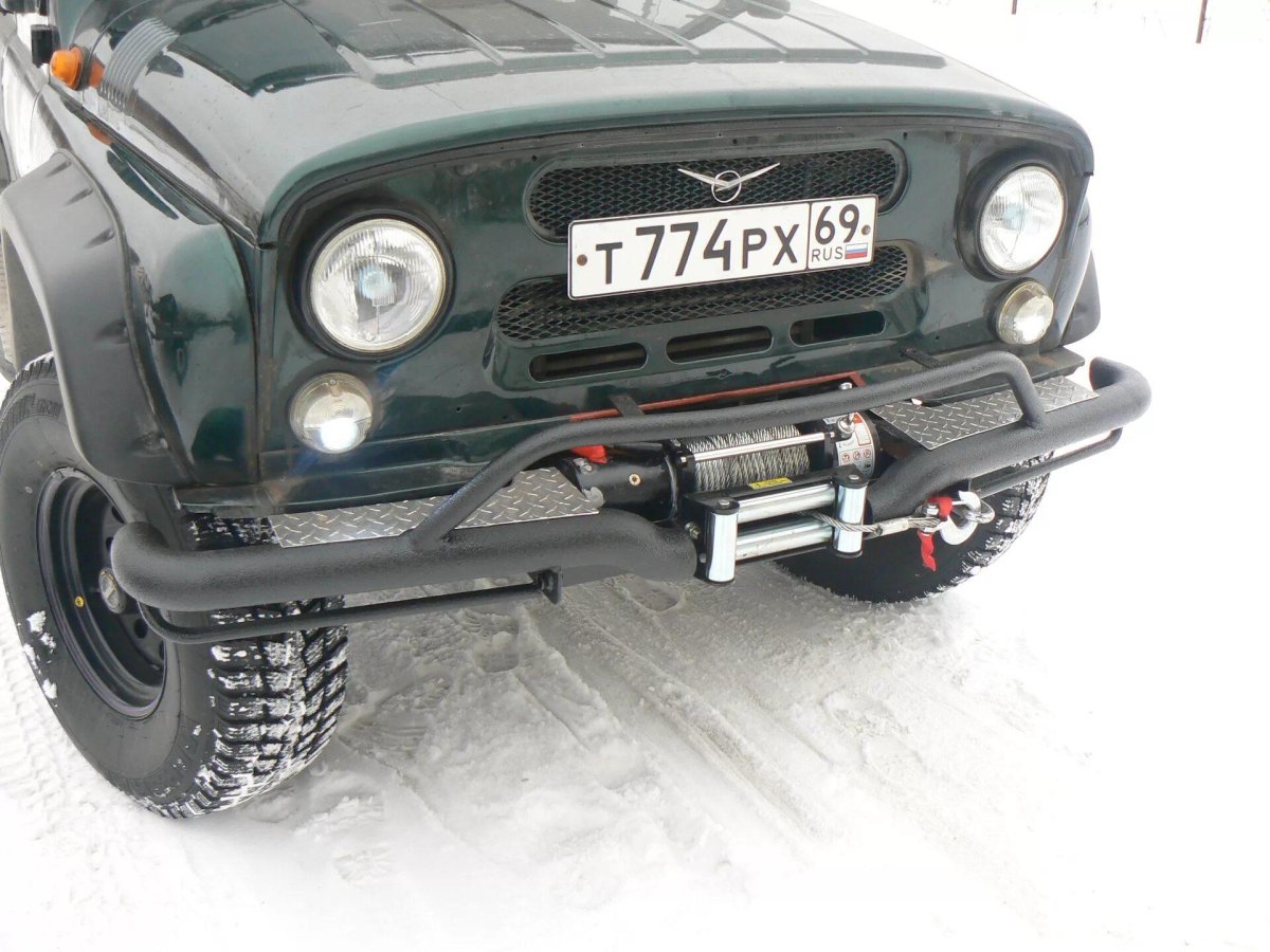 УАЗ 31519 бампер передний