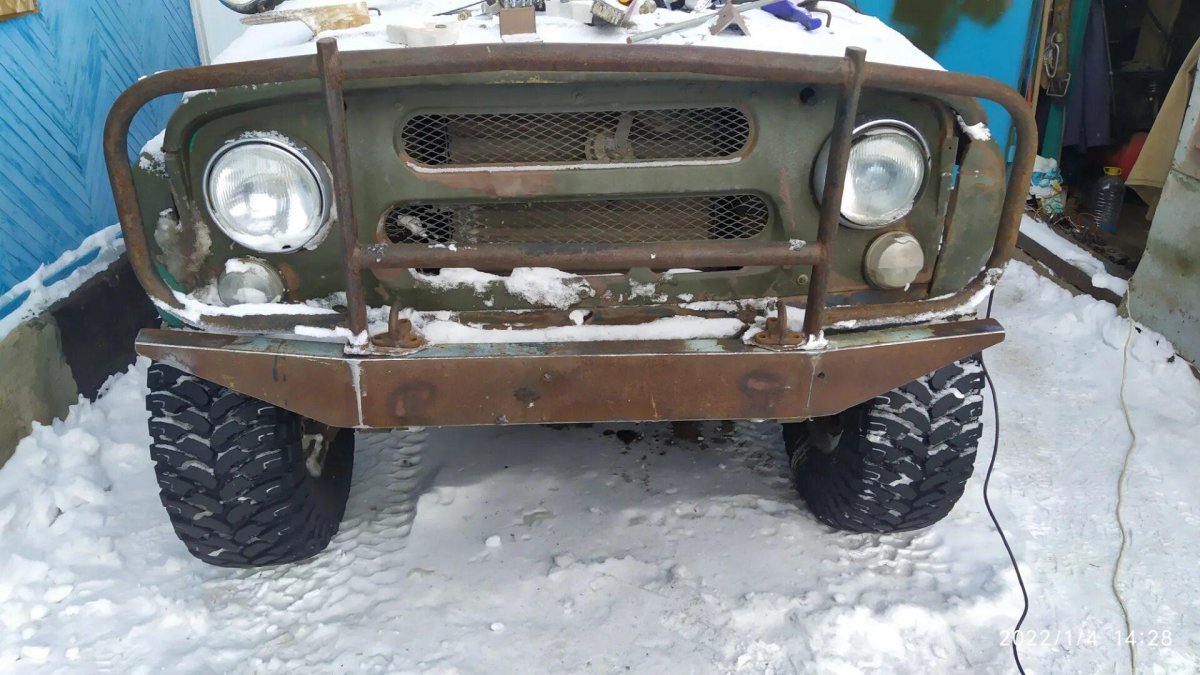 Бампер УАЗ 469