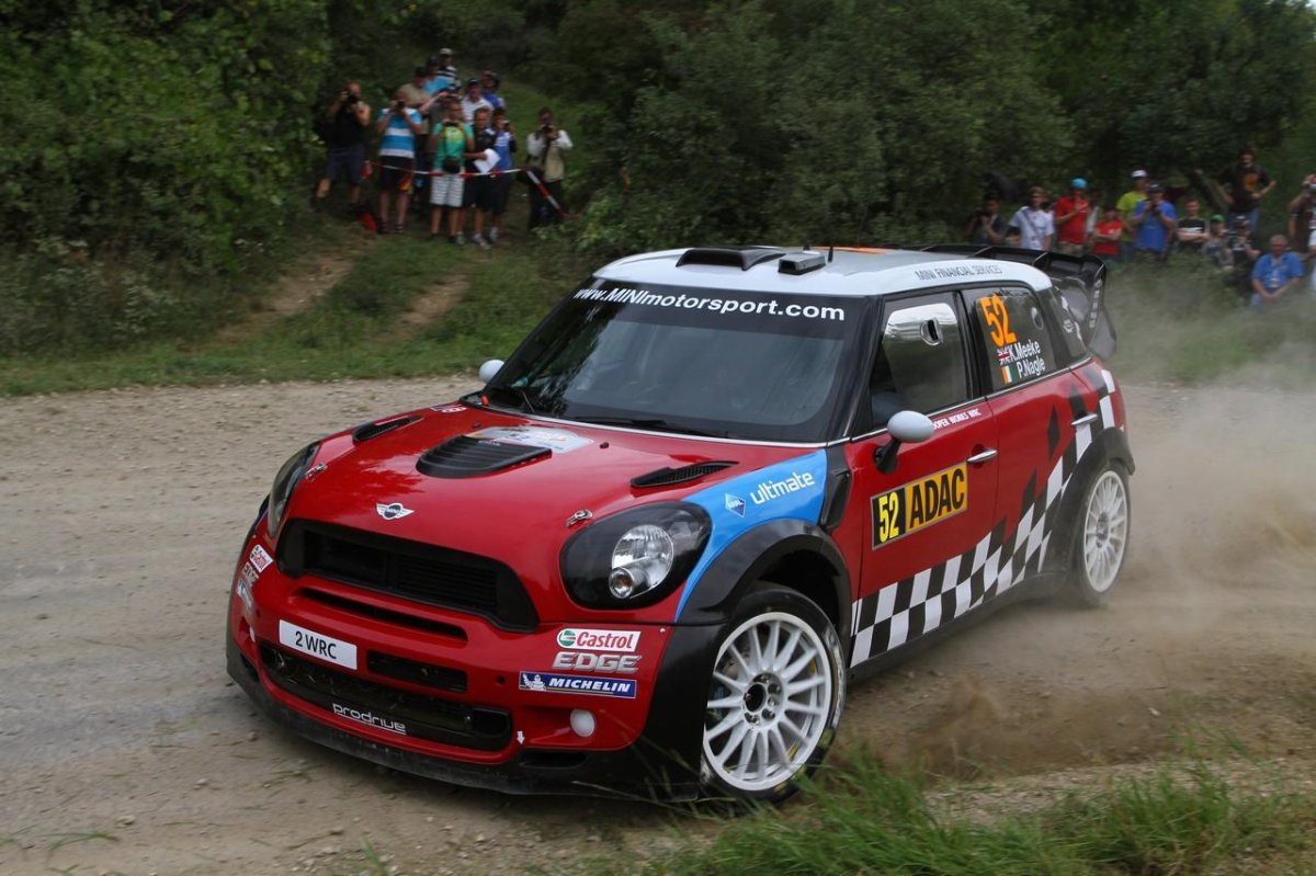 Раллийный мини Купер