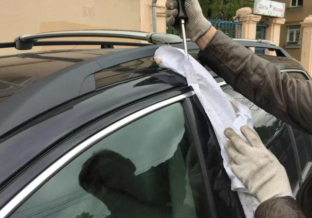 Вскрытие машины без ключа