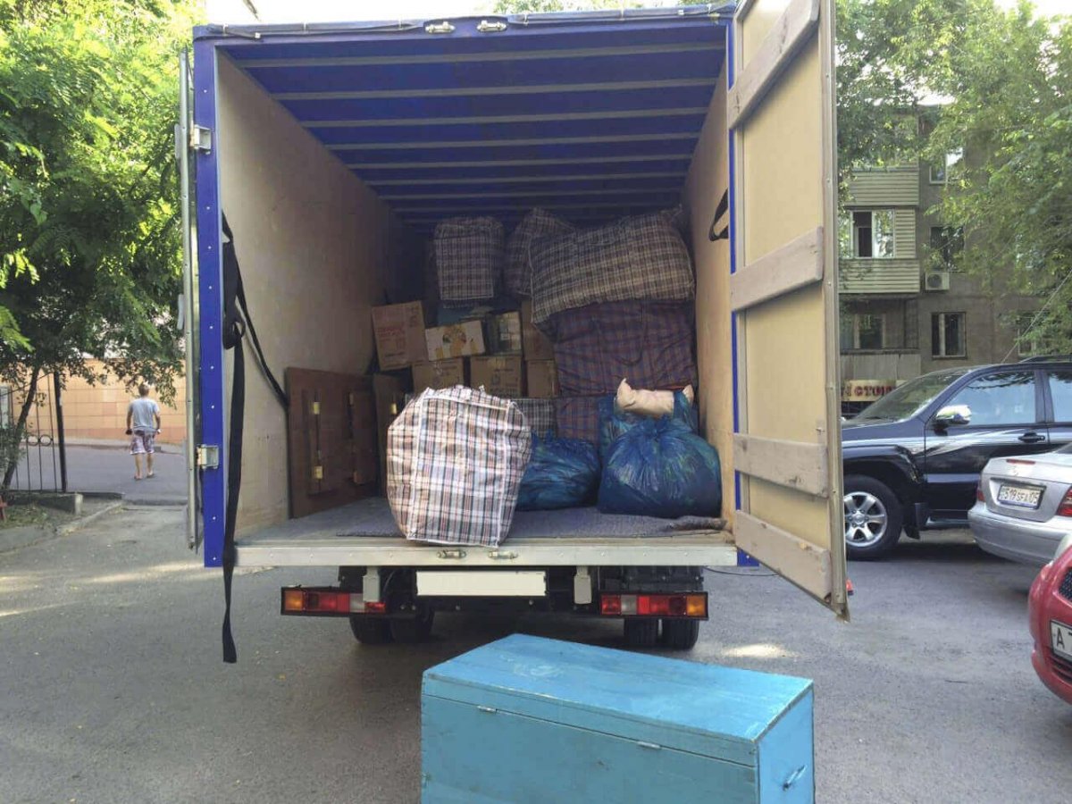 Погрузка газели