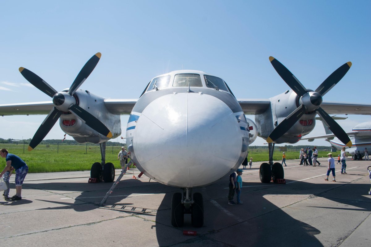 Военный аэродром в Омске