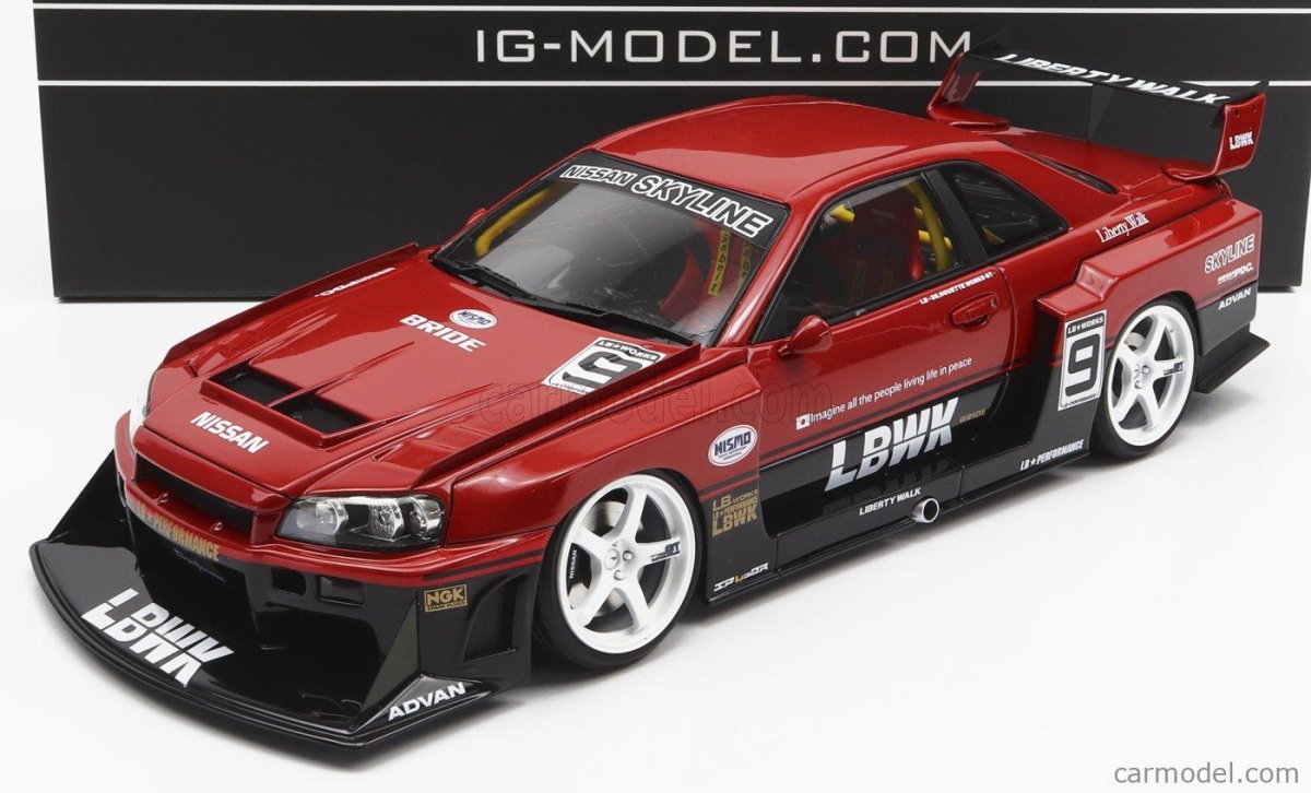 Lb-er34 super silhouette Nissan Skyline