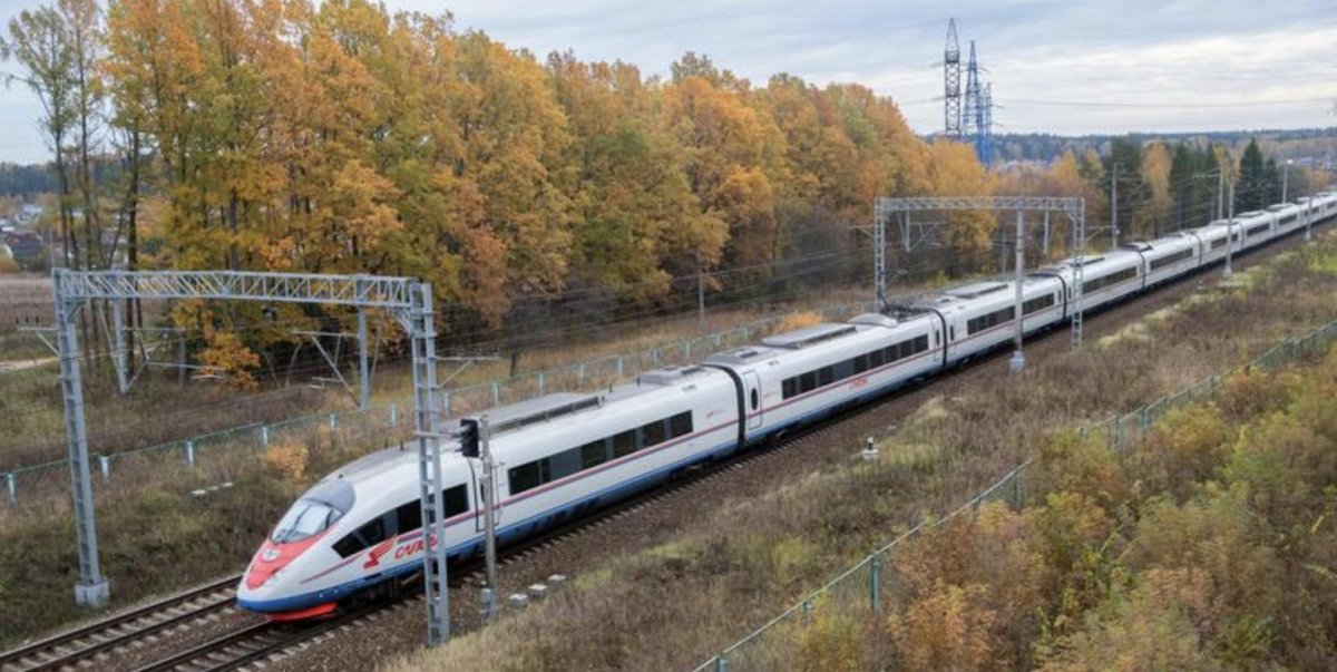 Высокоскоростная Железнодорожная магистраль Москва Санкт-Петербург