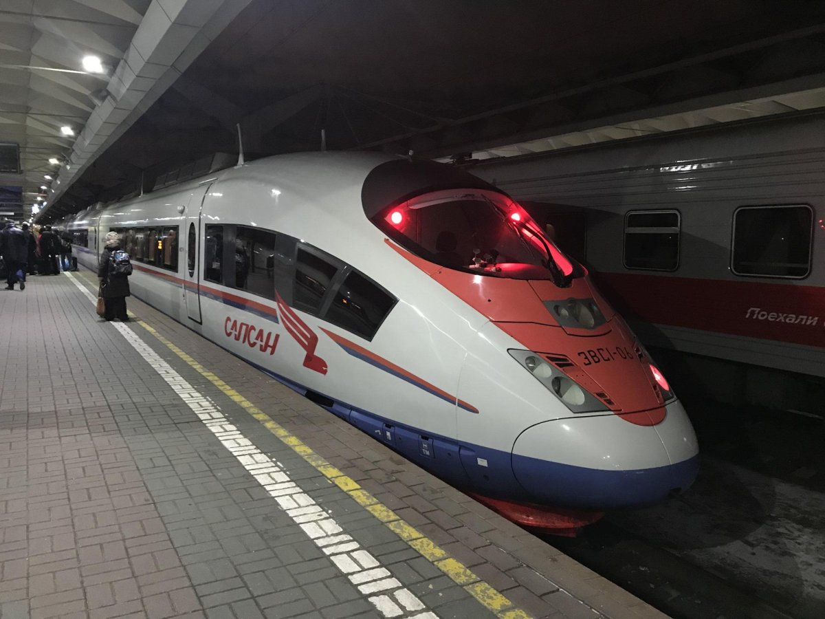 Сапсан Москва Санкт-Петербург