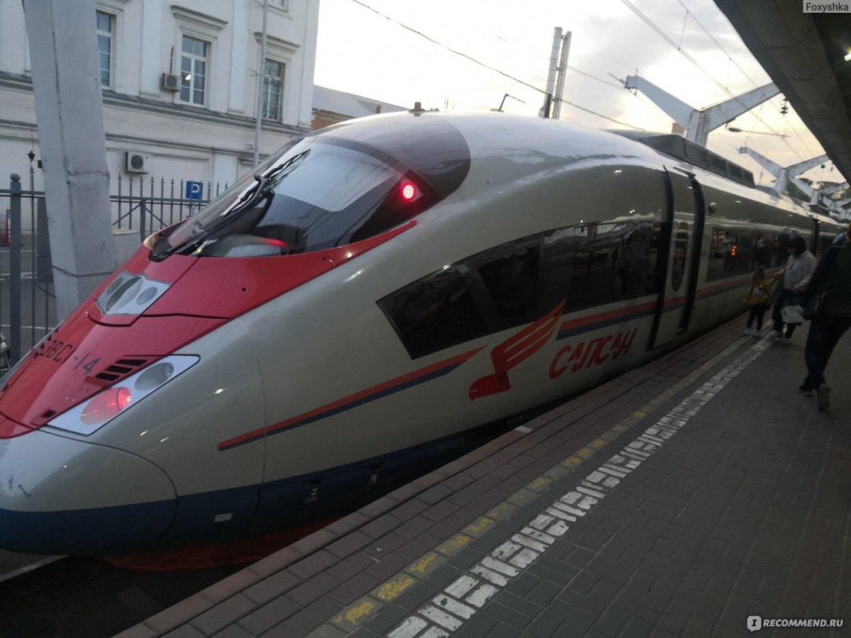 Сапсан Москва Санкт-Петербург