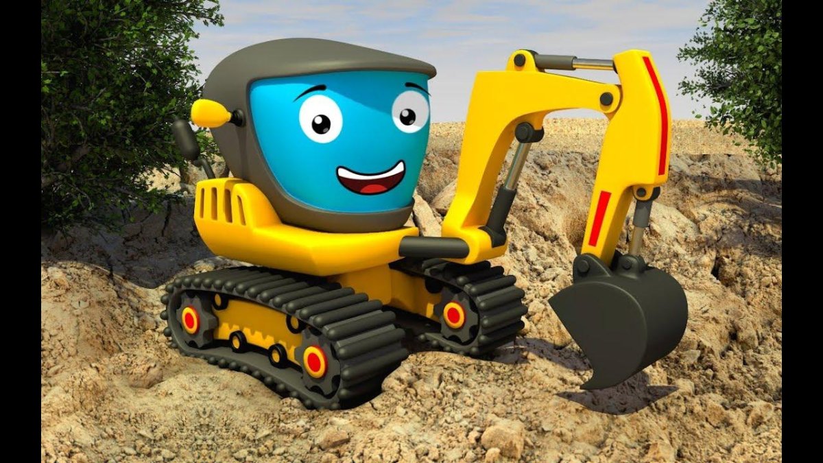 Экскаватор Мася мультсериал