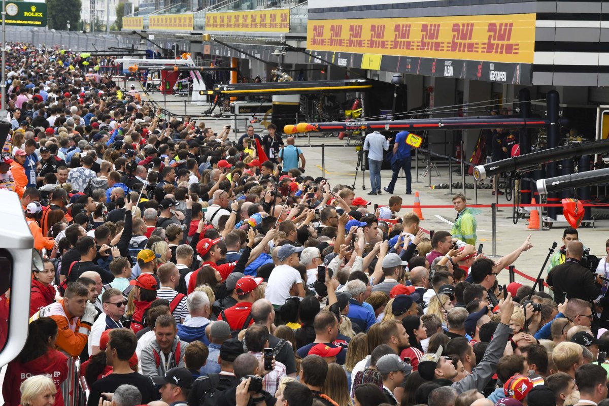 Формула 1 болельщики