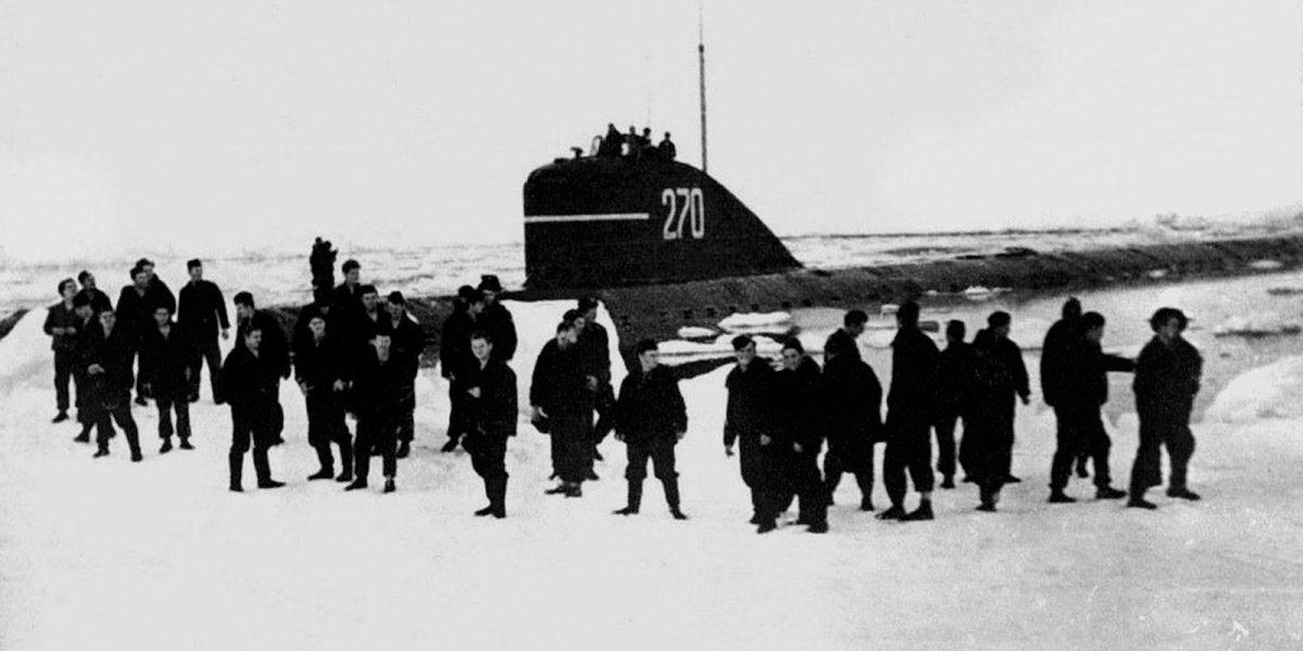 Подводная лодка к-3 Ленинский комсомол