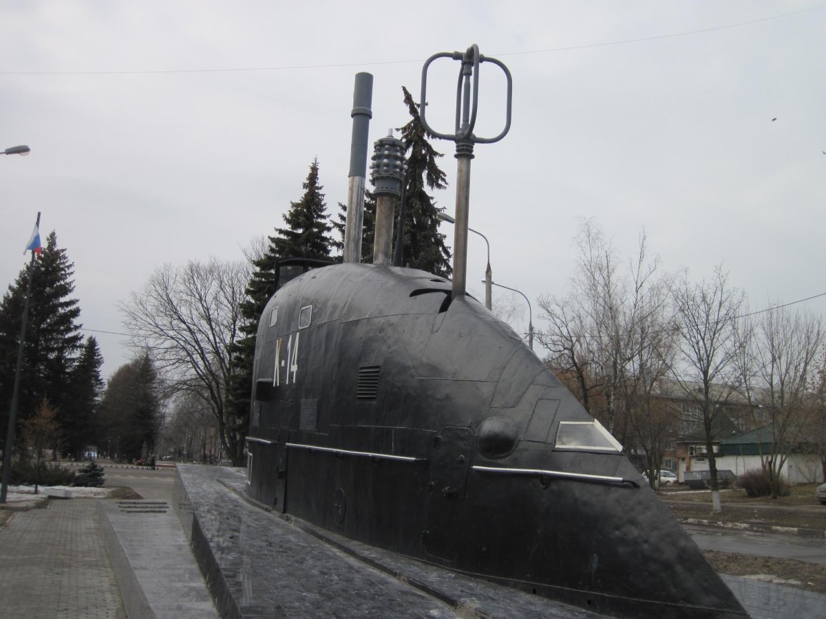 Памятник подводной лодке Обнинск