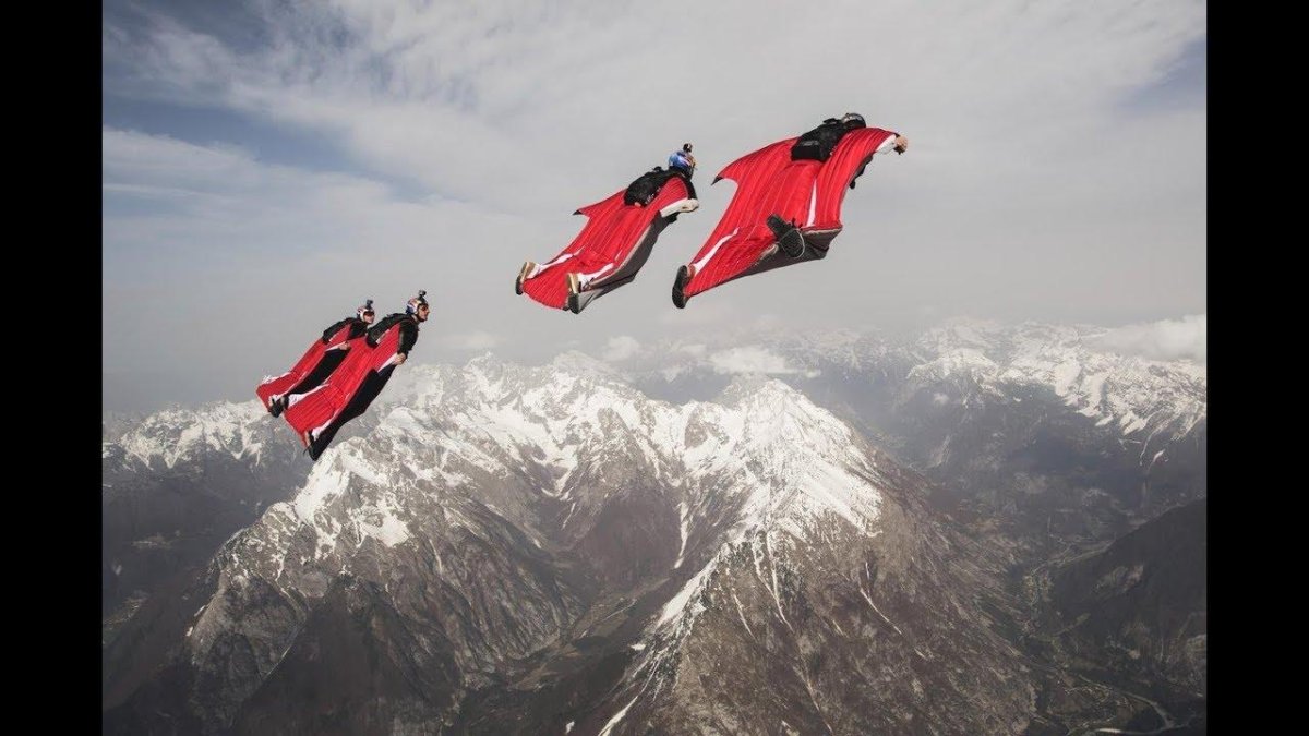 Вингсьют парашютный спорт