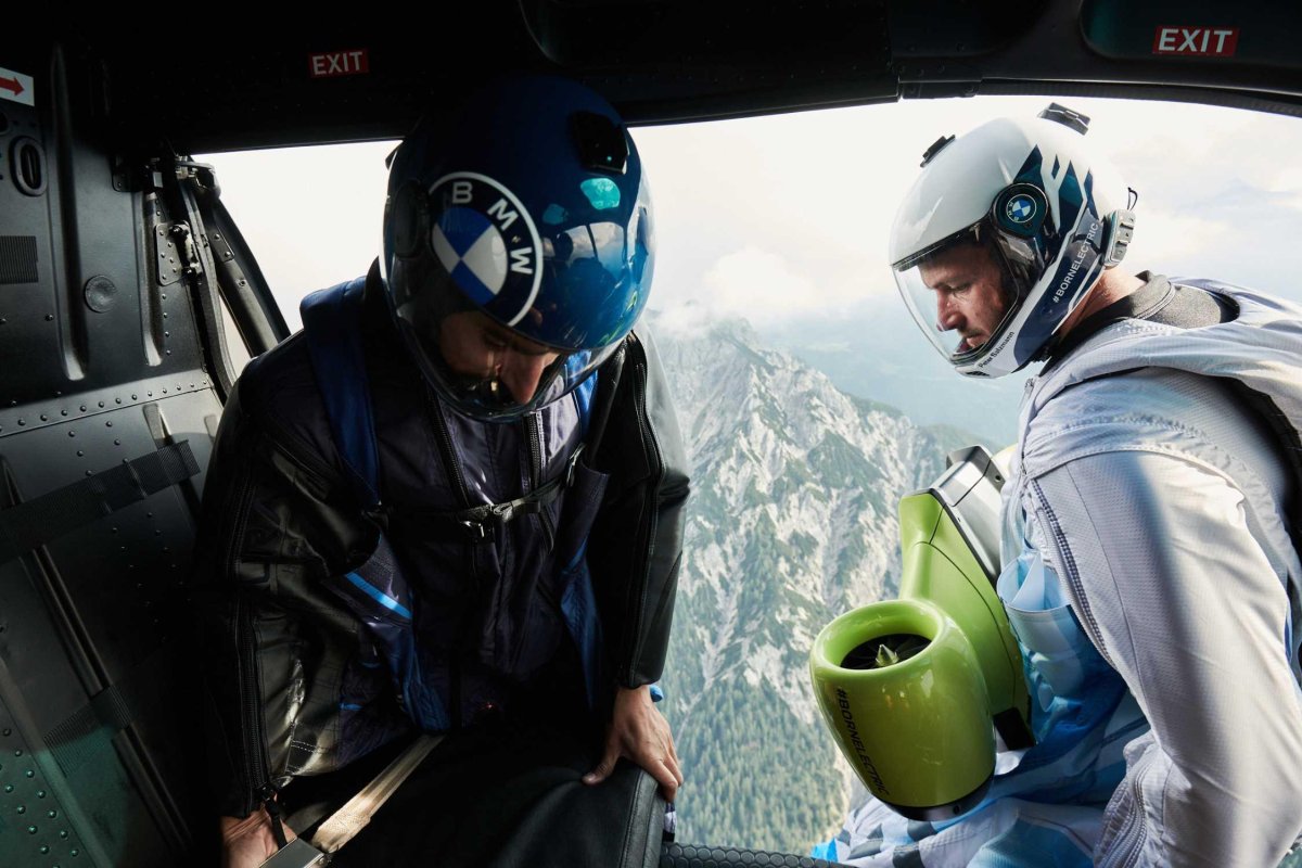 BMW Electric Wingsuit