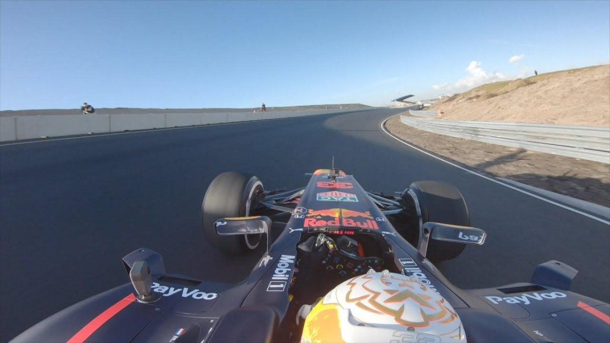 Max Verstappen onboard