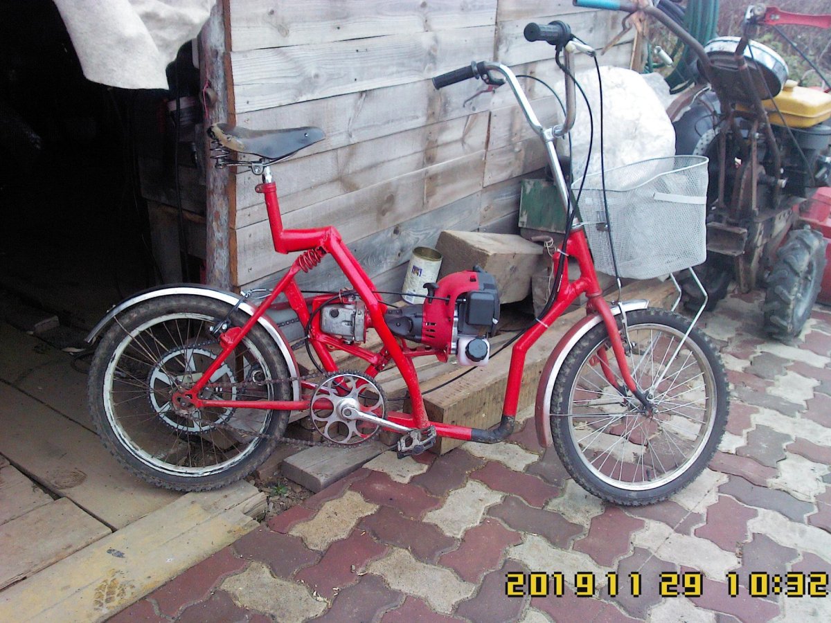 Мотовелосипед Урал f50