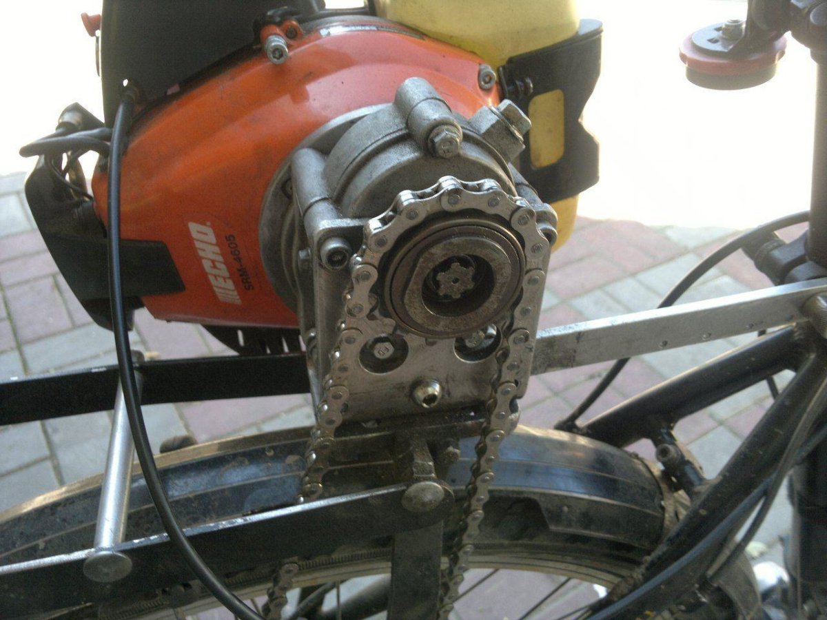 Мотовелосипед заяц