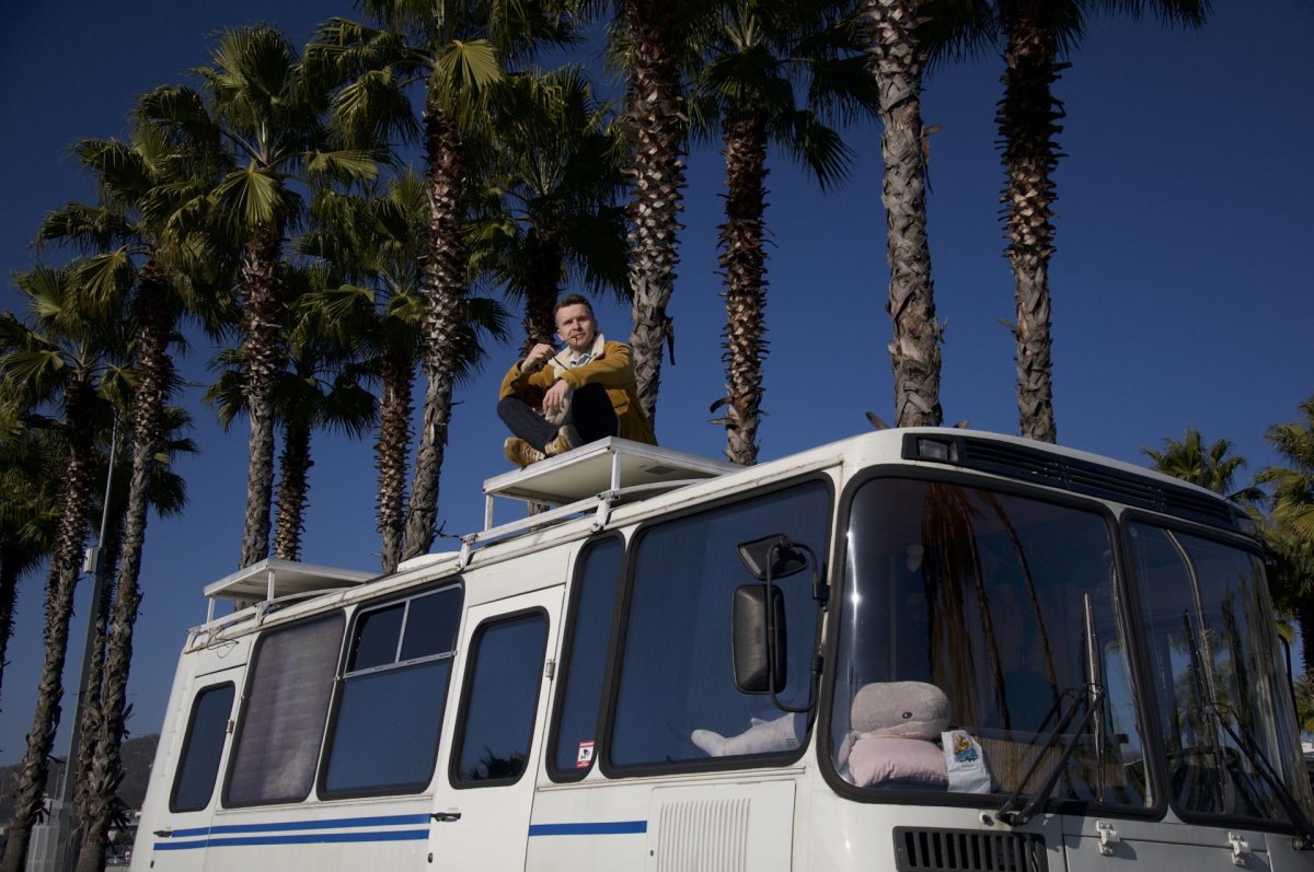 Автодом из ПАЗ 3206