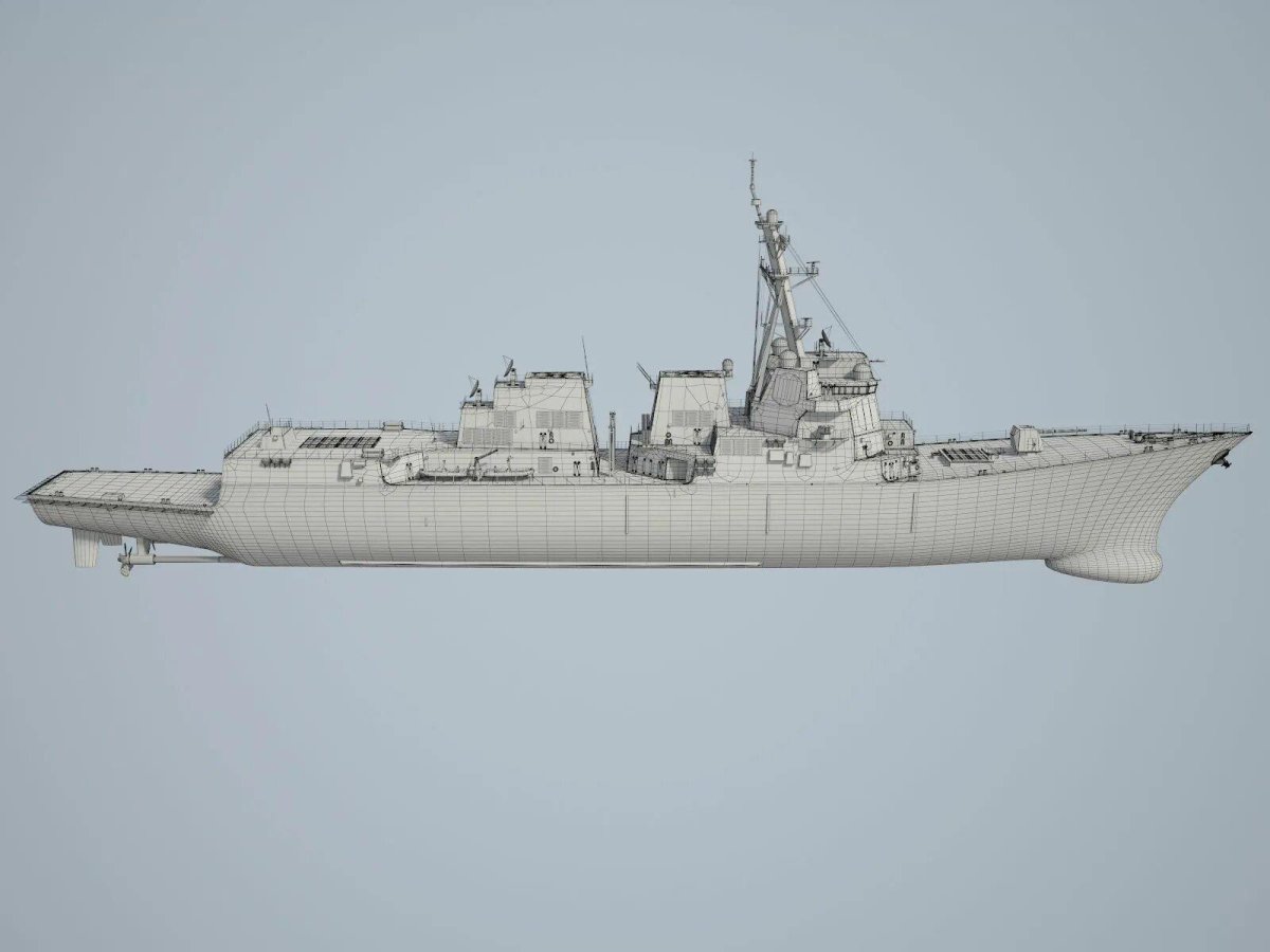 Эсминец DD-931 `Forrest Sherman`