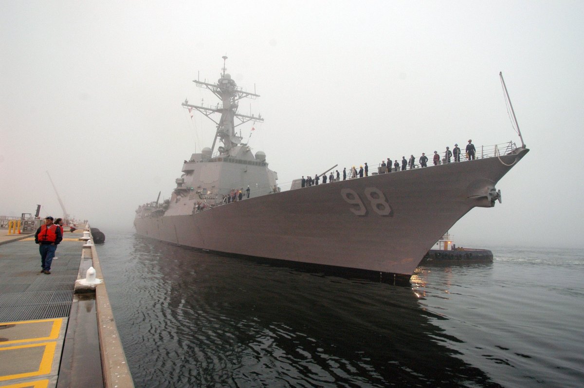 Эсминец уро Арли Берк