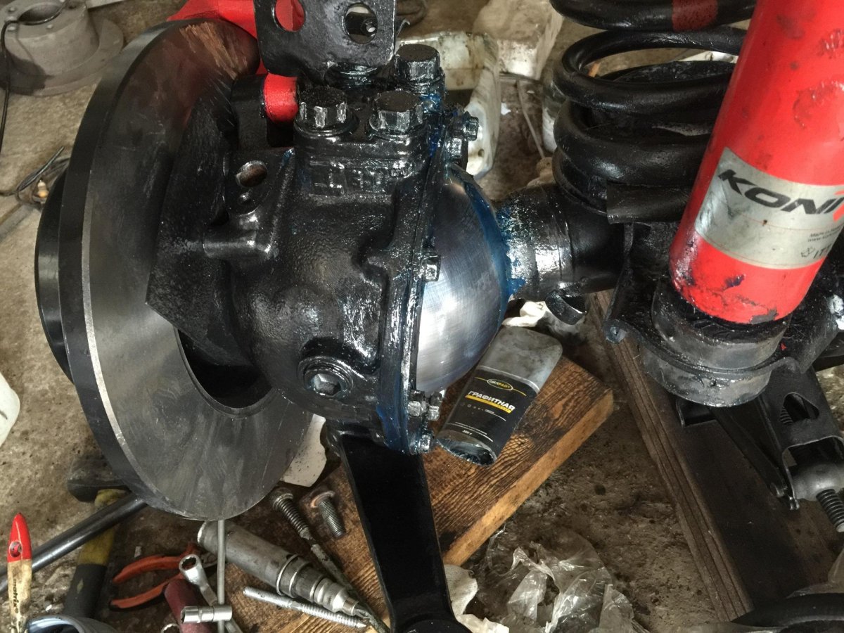 Переборка поворотного кулака w463