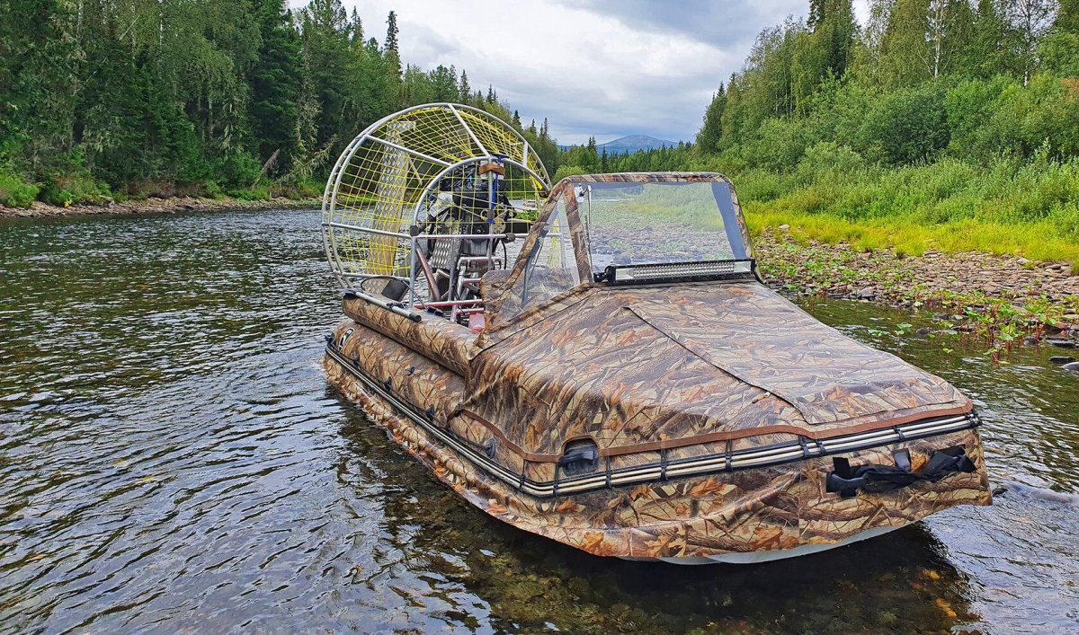 Аэролодка берег 520