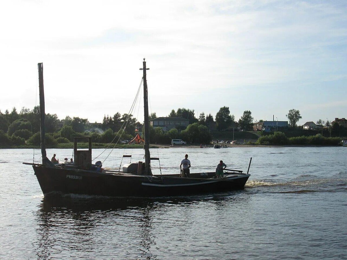 Сойма лодка Великий Новгород