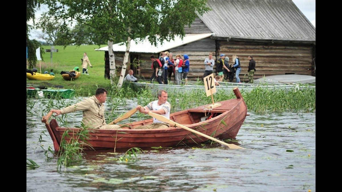 Карельская лодка Кижанка