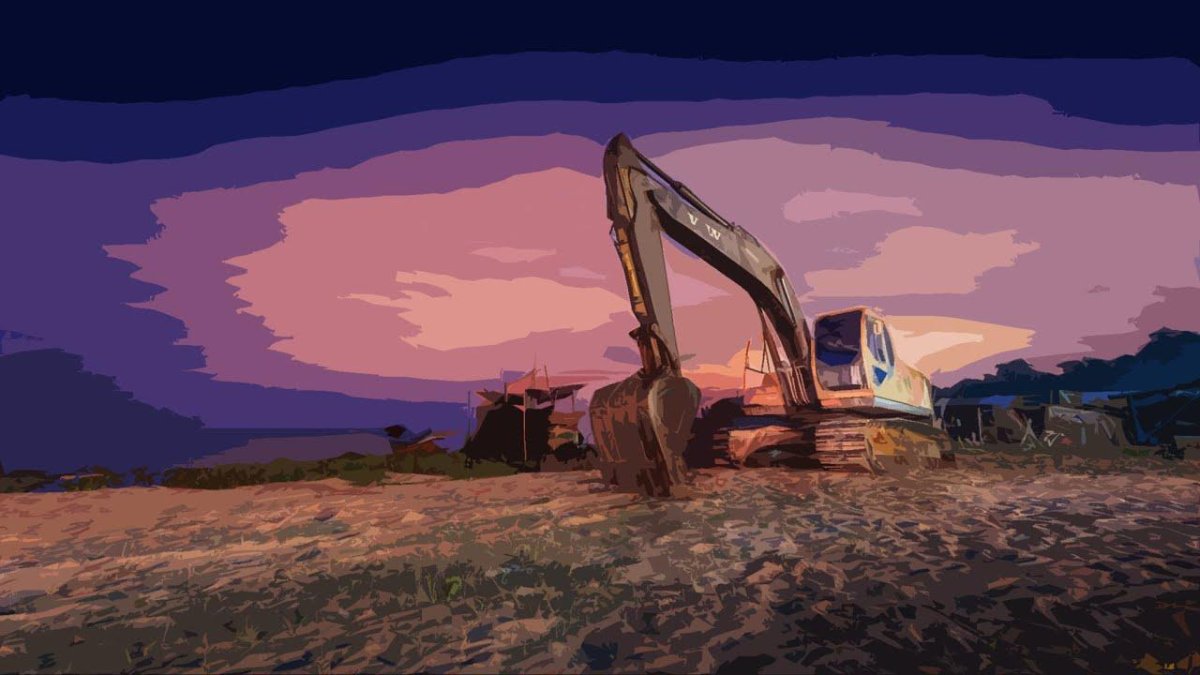 Спецтехника "экскаватор"