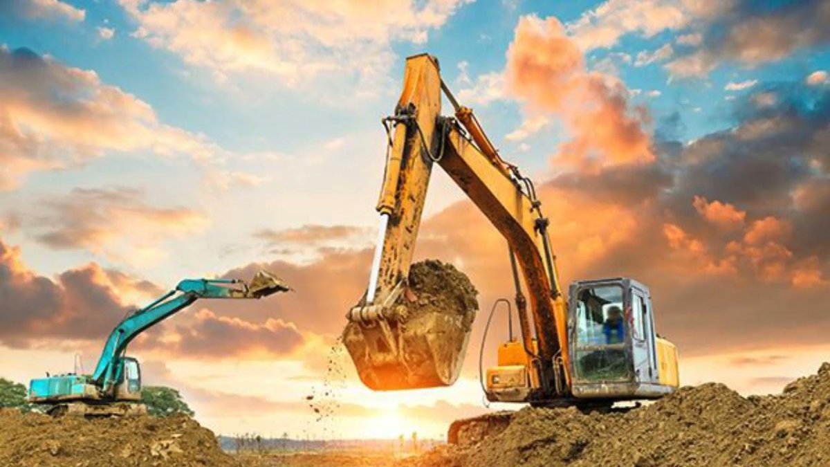 Строительство экскаватор