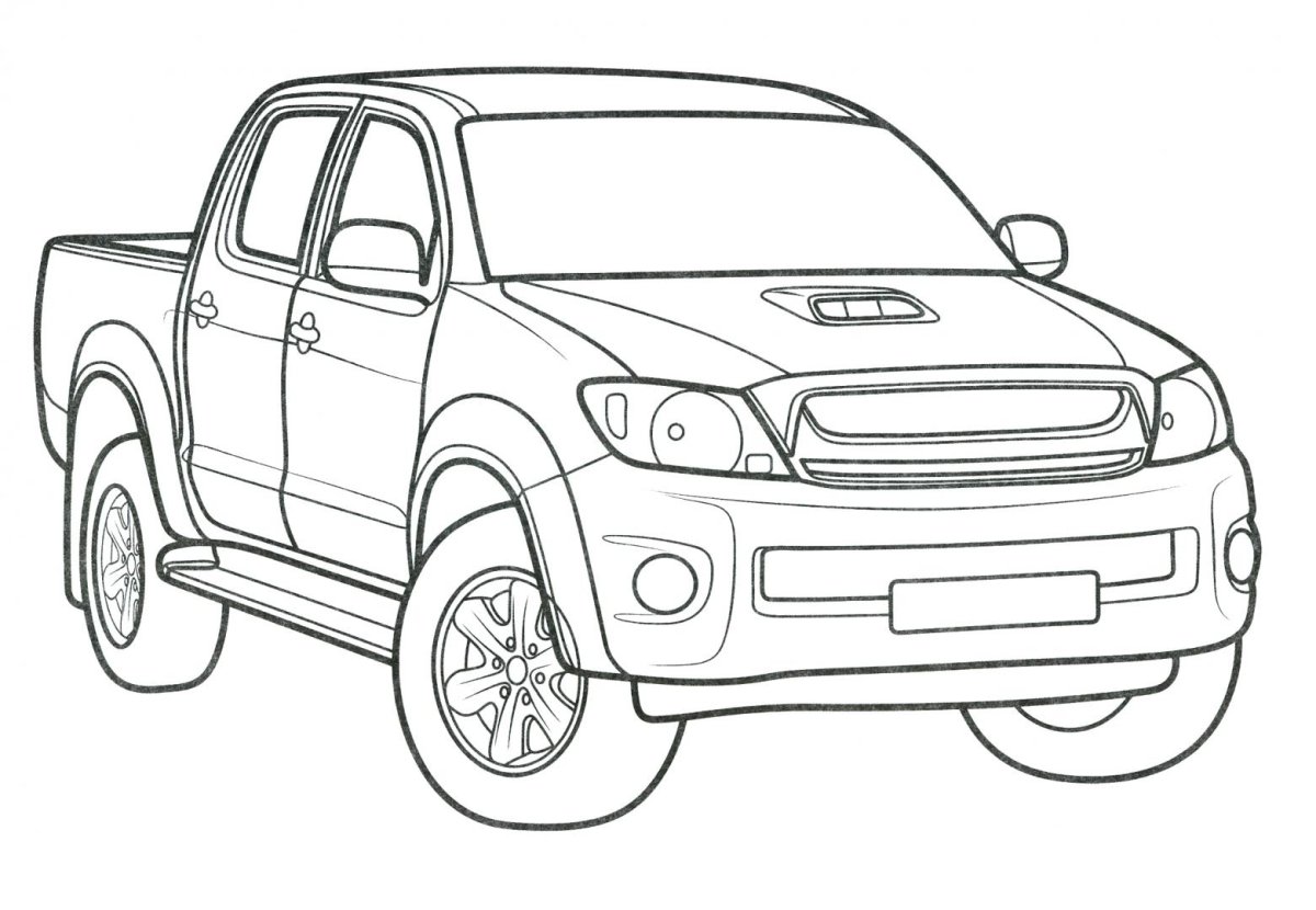 Раскраски машины