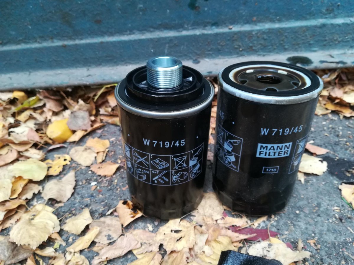 Фильтр масляный Тигуан 2.0