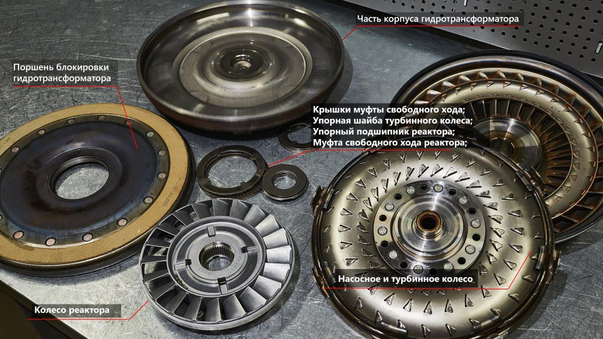 Гидротрансформатор Cat 1700