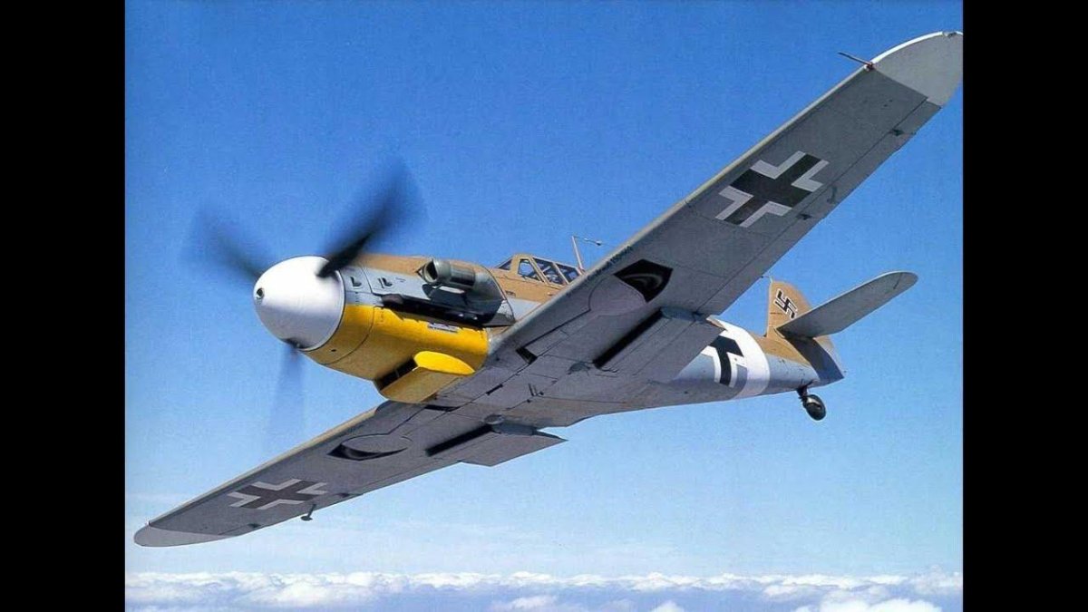 Самолёт Мессершмитт 109