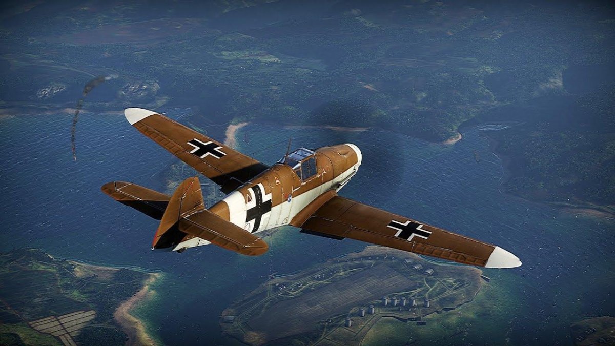 Вар Тандер самолеты Германии bf 109