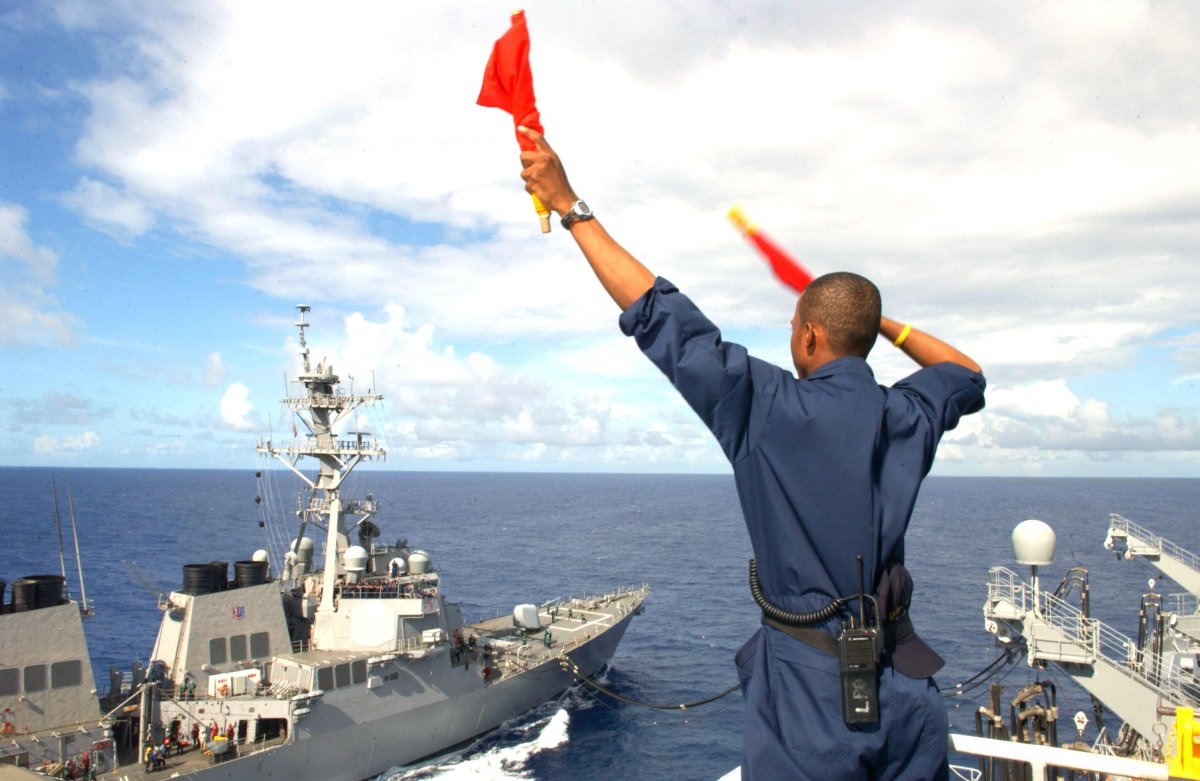 Сигнальщик на корабле