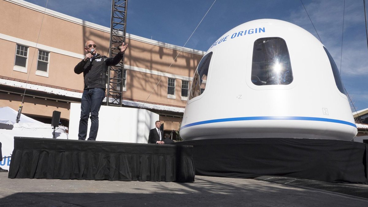 Blue Origin полет