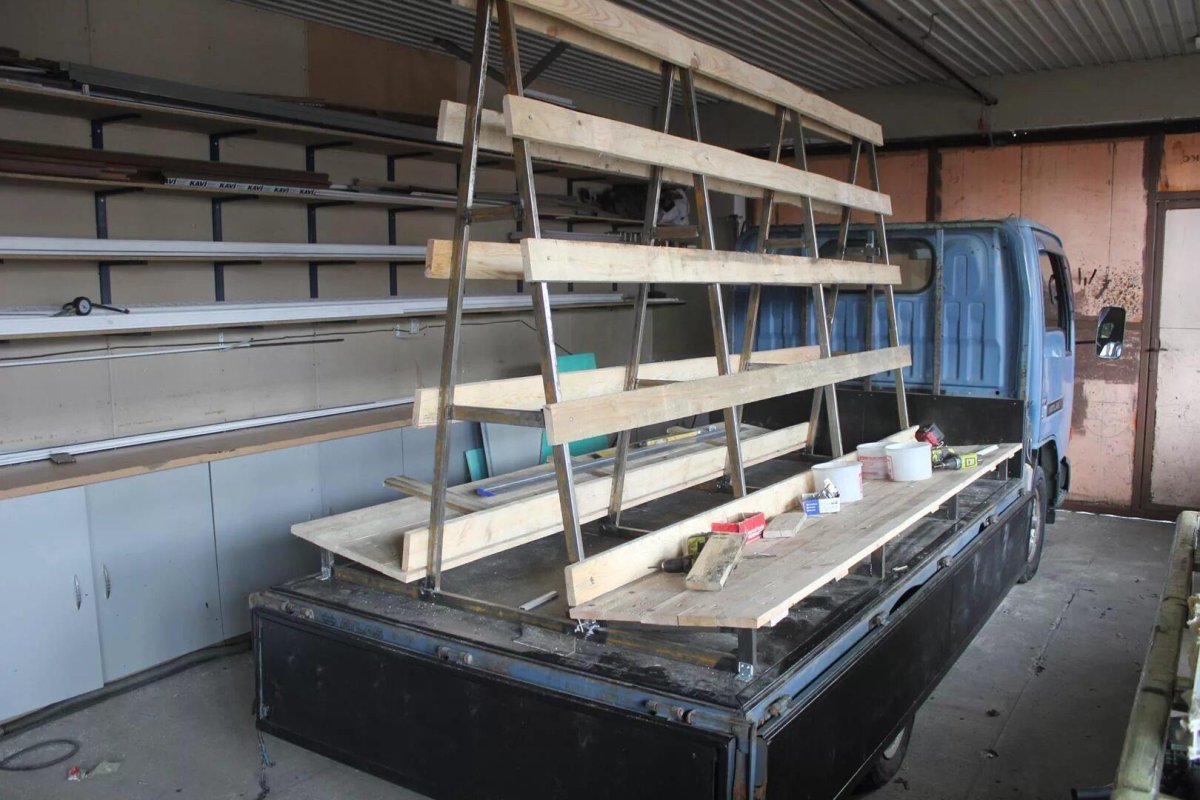 Пирамида для перевозки стекла