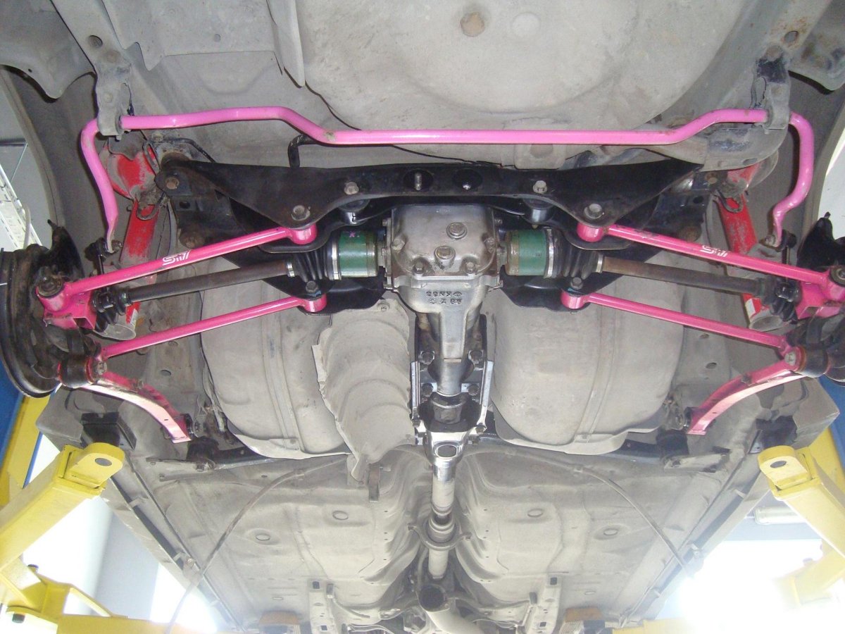 Subaru Impreza WRX STI подвеска