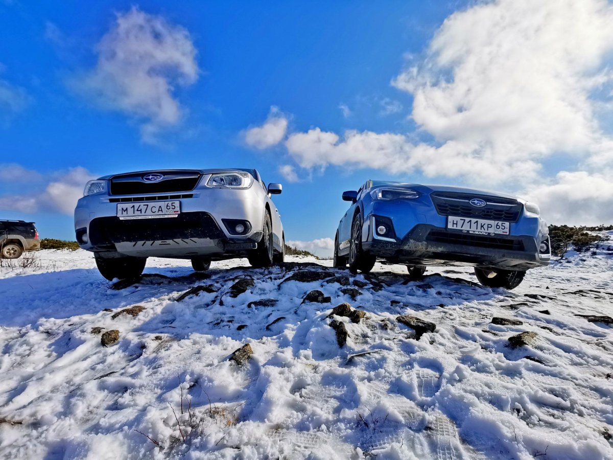 Полноприводная Субару