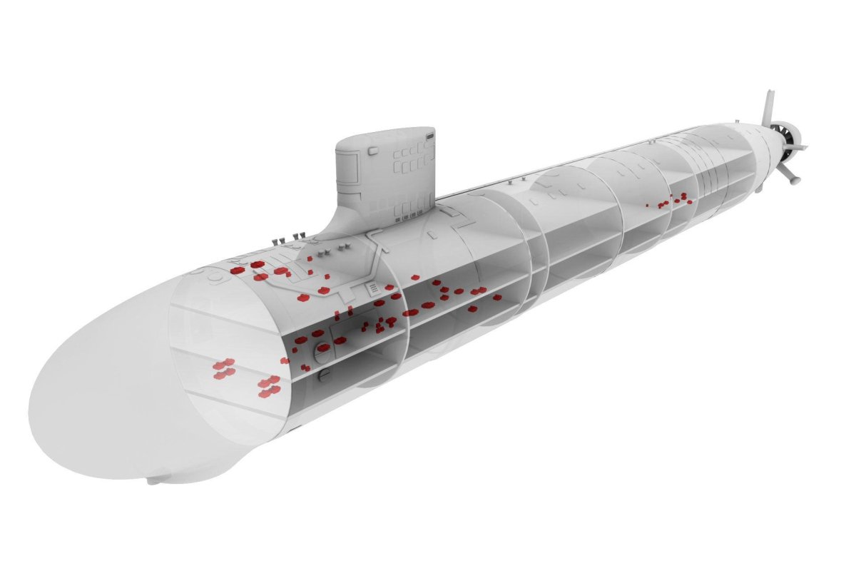 Подводная лодка Тимур 3 4 лопасти