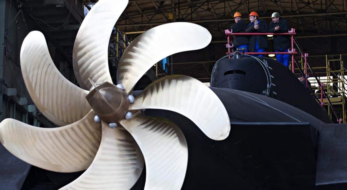 Винт подводной лодки Борей