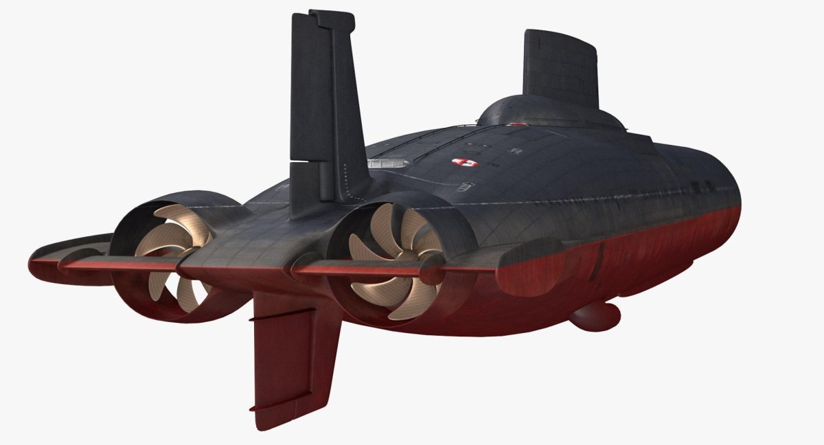 Модель АПЛ 941 акула