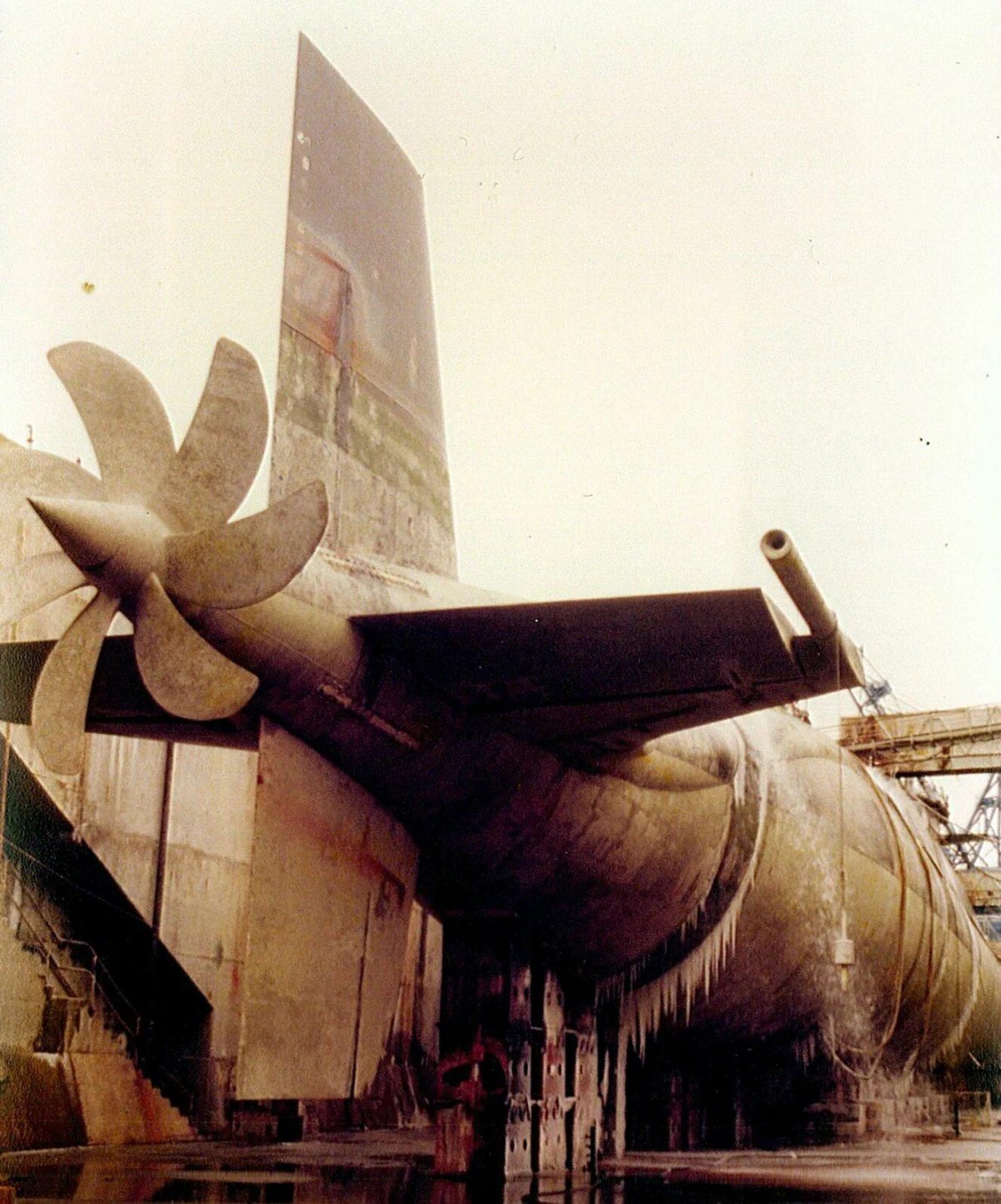 Гребной винт подводной лодки Борей