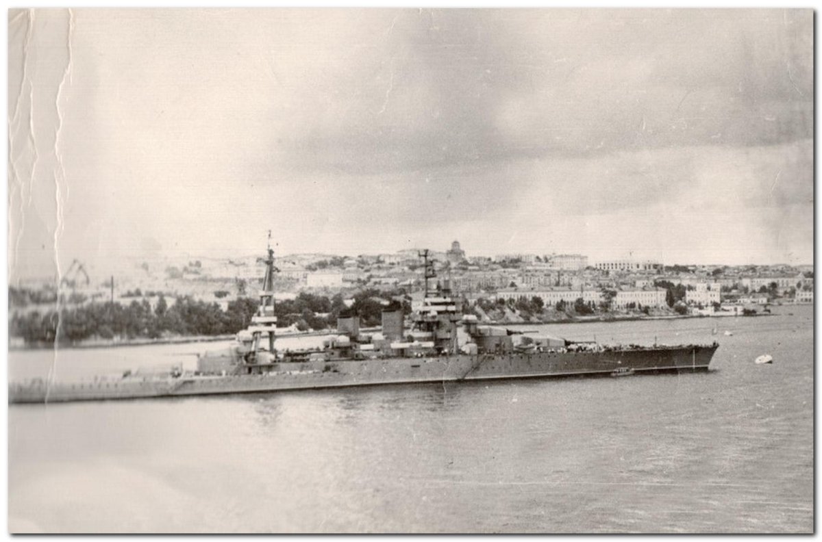 Крейсер Новороссийск 1955