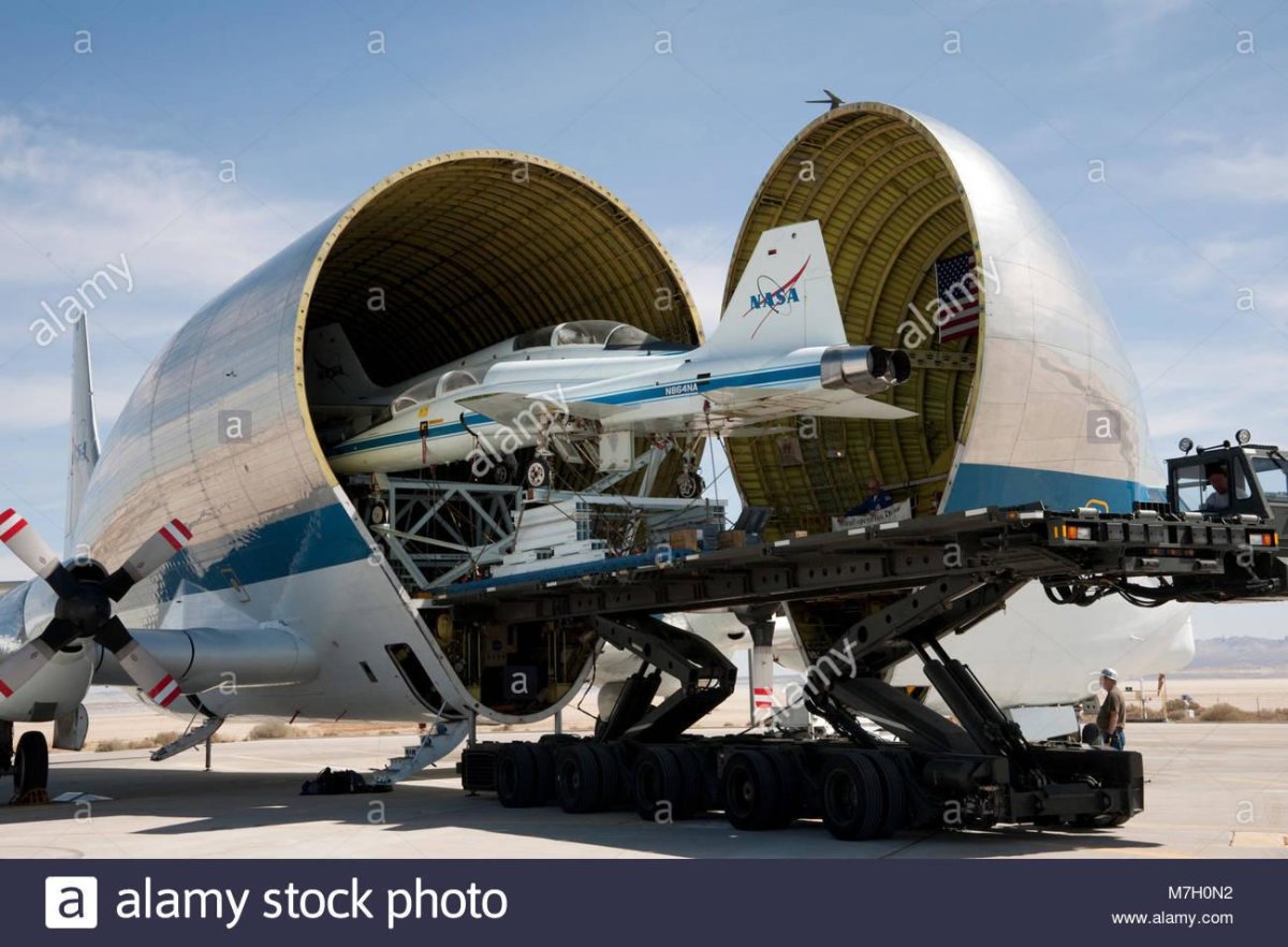 Грузовой самолет super Guppy