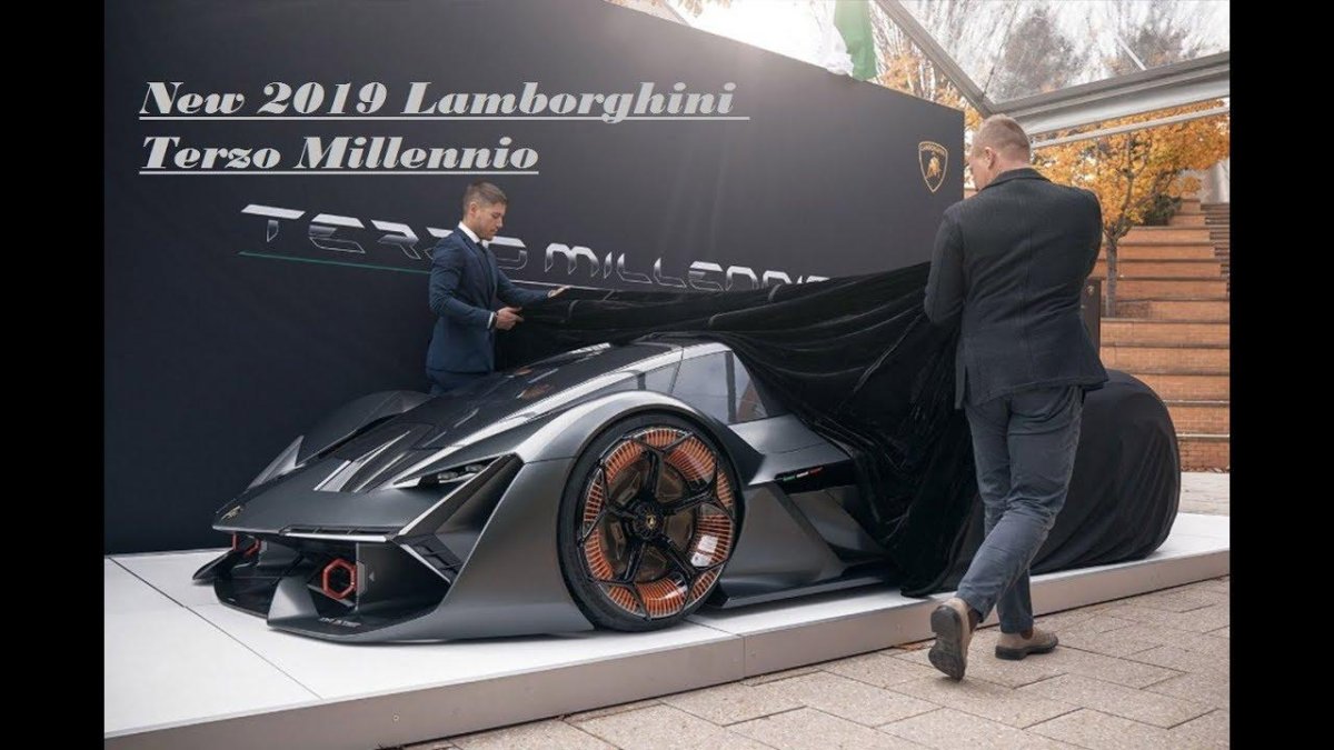 Концепт Lamborghini terzo Millennio