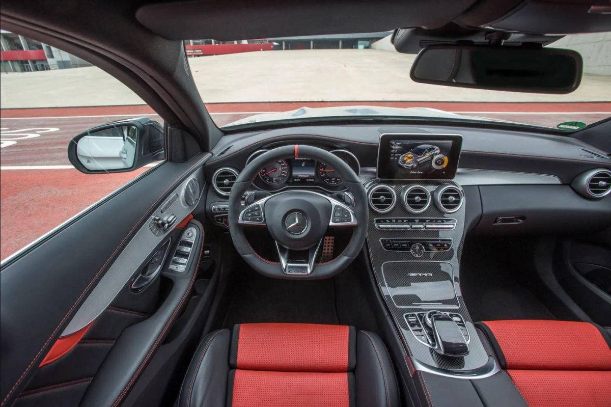 Mercedes c63 AMG w205 салон
