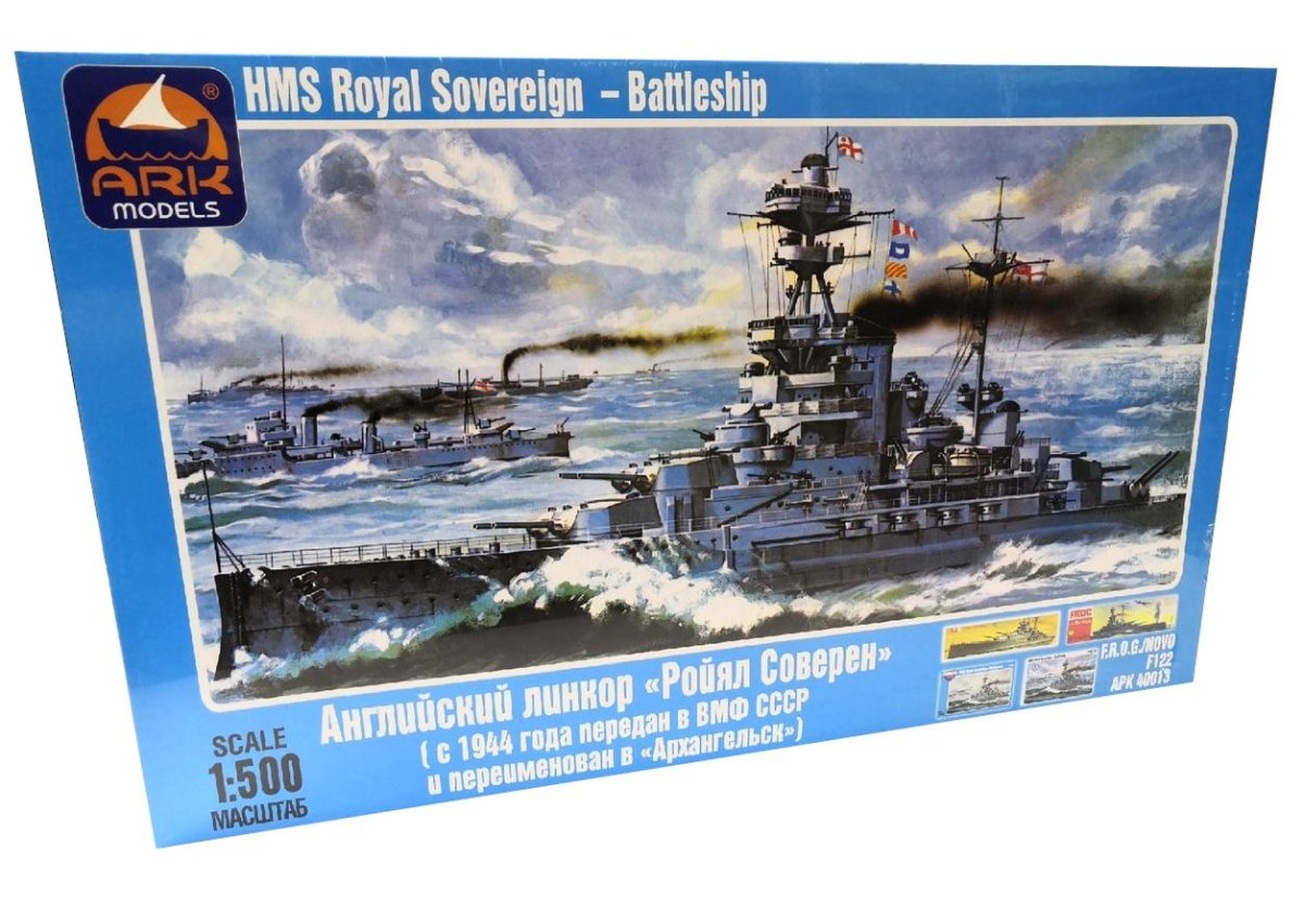Ark-models 1/500 английский линкор «Ройял Соверен»