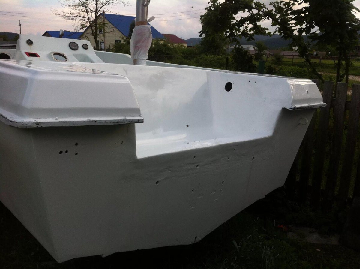 Покраска катера