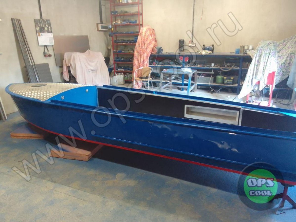 Покраска лодки