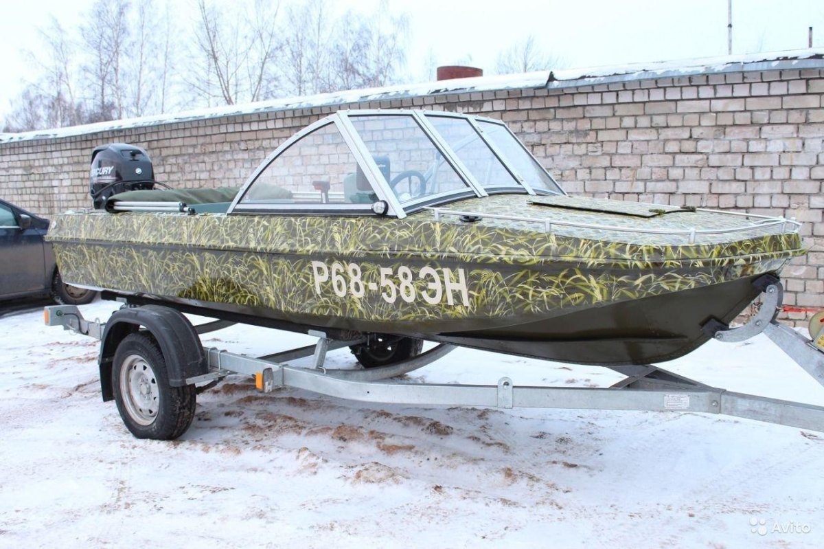 Лодка Обь 4м